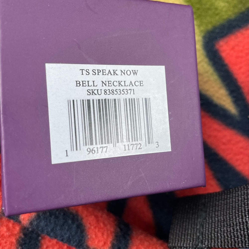 SOLDTaylor Swift Official Speak Now ๐ bell necklace *New* - Picture 9 of 9